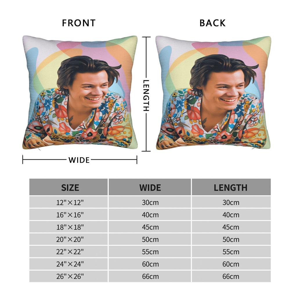 Наволочка H-Harrys S-Styles Мягкая наволочка для дивана, автомобиля, домашнего декора Забавная наволочка