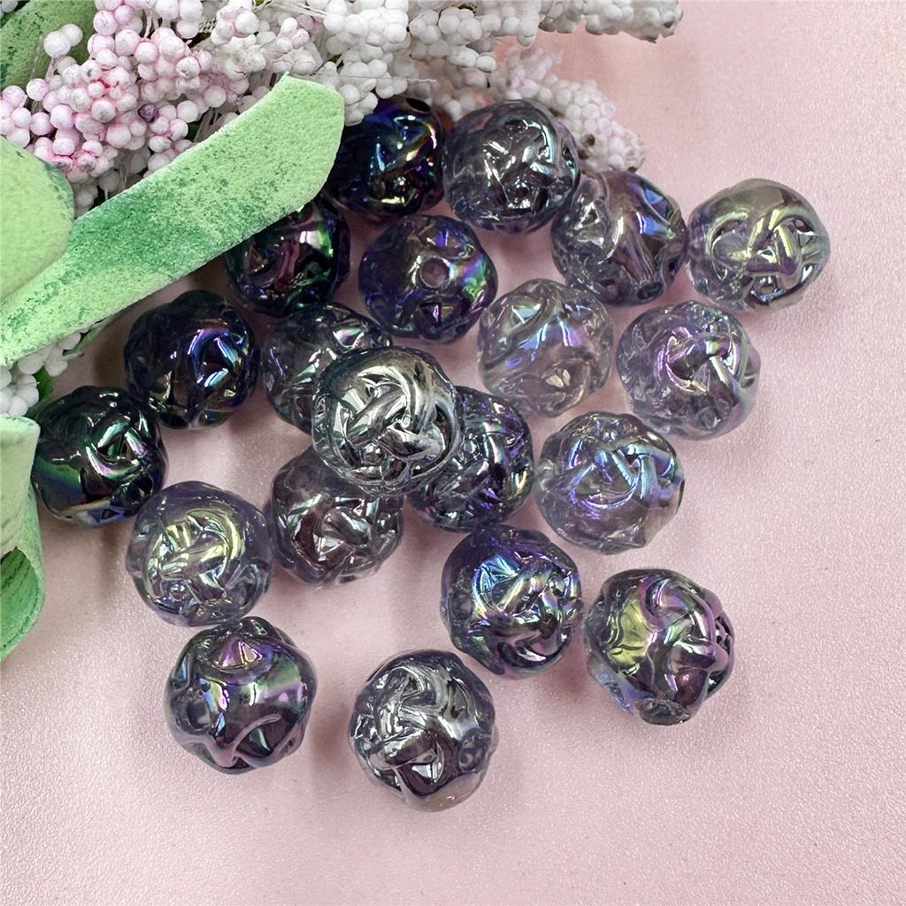 Высококачественные круглые бусины, подвески, изготовление ювелирных изделий, 11,2 мм, сахар для ожерелий, сережек, изготовление своими руками, бисерные аксессуары, желеобразный цветной материал ручной работы, 20 шт.