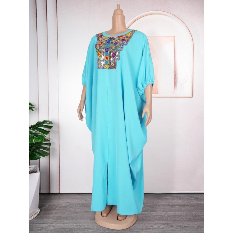 Плюс Размер Женская Мода Новое Свободное Платье