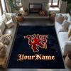 Manchester Personalized Name Floor Rug Office Rug Perfect for Study Room Playrooms Dormitory Entryway Anti-slip Rug Decorate Offices