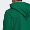 Adidas Originals TREFOIL French Terry Fleece Size O Dark Green HOODIE, Sweatshirt, (177-183cm), FTR07,