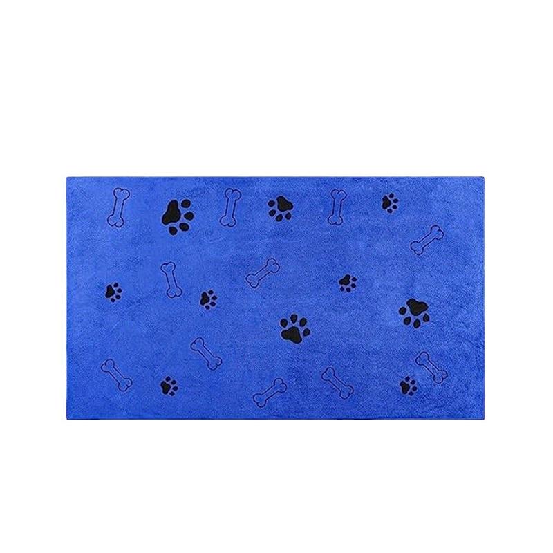 1 шт. Полотенце для сушки собак, кошек, домашних животных, полотенце для щенков, микрофибра, быстросохнущее полотенце для ванной с когтями для собак, товары для купания домашних животных, впитывающая средняя собака