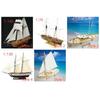 Ancient Sailboat Wooden Ships Model Home Decoration Wooden Sailing Boat  DIY Hobby