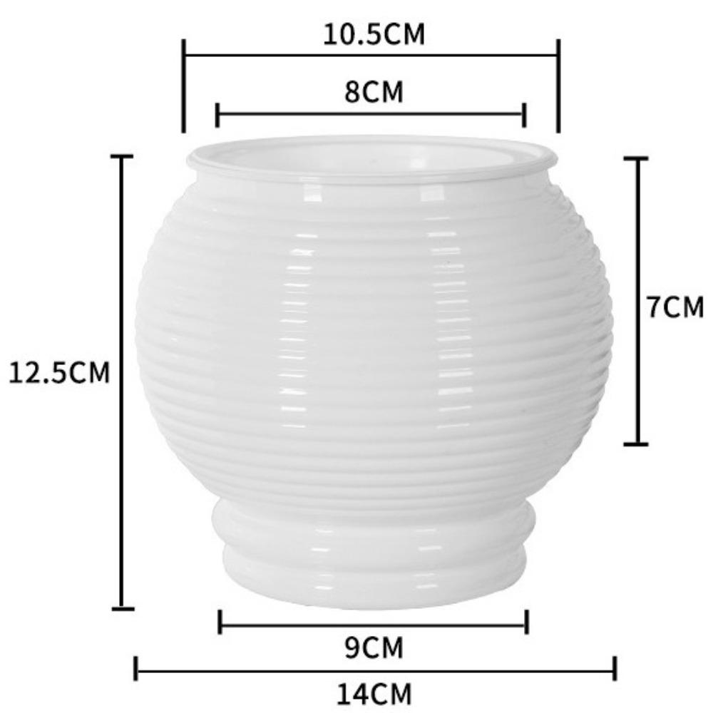 Removable Flowerpot Plastic Office Bonsai Decor Fashion Mini Succulent Planter Tabletop Vase