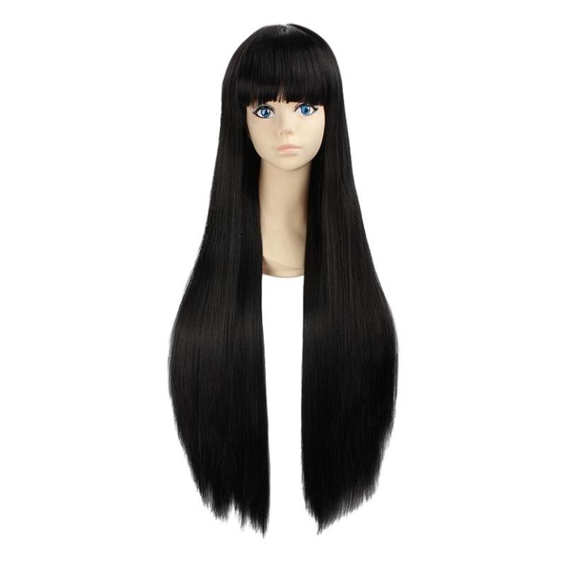 Аниме Inuyasha Kiky Kikyō Косплей Костюм Ведьмы Японское кимоно Одежда для представлений Парик с топами Юбка Униформа Хэллоуин Вечеринка