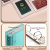 Waterproof Document Storage Bag 7-in-1 Miscellaneous Storage Organizer File Binder  Business
