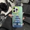 Новая Елка Новый Год Подарок Чехол для Телефона Для iPhone 15 14 11 12 13 Pro Max X XS XR 8 7 14 Plus Защита Камеры Покрытие Обложка