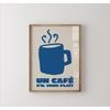 Stylish Minimalist Kitchen Wall Decor Chinese Gourmet Drinking Breakfast Coffee Print Modern Home Aesthetic Decor Perfect Gift