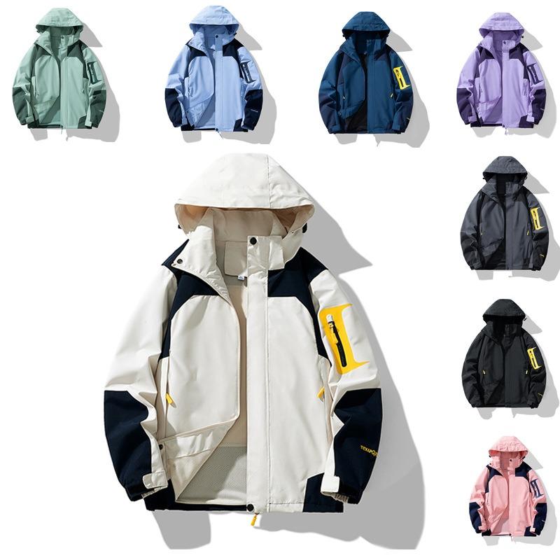 Mens Women Waterproof Outdoor Hiking Walking Classic Jacket Coat Softshell Jacket
