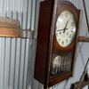 Б/у настенные маятниковые часы Aichi Clock AICHI TOKEI на 60 дней, ретро эпохи Сёва