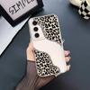 Минималистичный чехол с леопардовым принтом для телефона Samsung Galaxy A57 A54 A15 A34 A35 A55 A56 A25 A51 A36 A37 A52 A14 A16 A52 A17 A26 A24