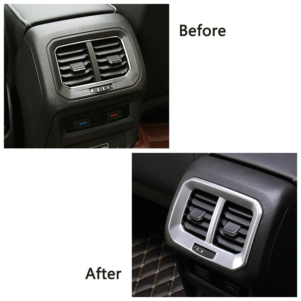 Для Volkswagen VW Tiguan MK2 2017- Центральная консольная коробка для хранения вещей Подлокотник Коробка для розетки переменного тока Крышка USB-панели