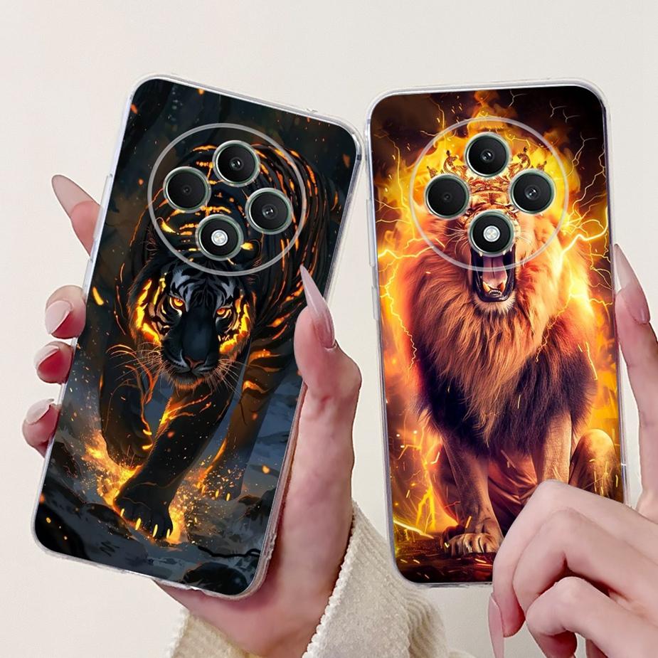 Чехол для Oppo Reno 12F 4G CPH2687 Милый Модный Расписной Чехол Мягкий Силиконовый Чехол для Телефона Для Oppo Reno12 F Reno 12 FS Reno12F Корпус