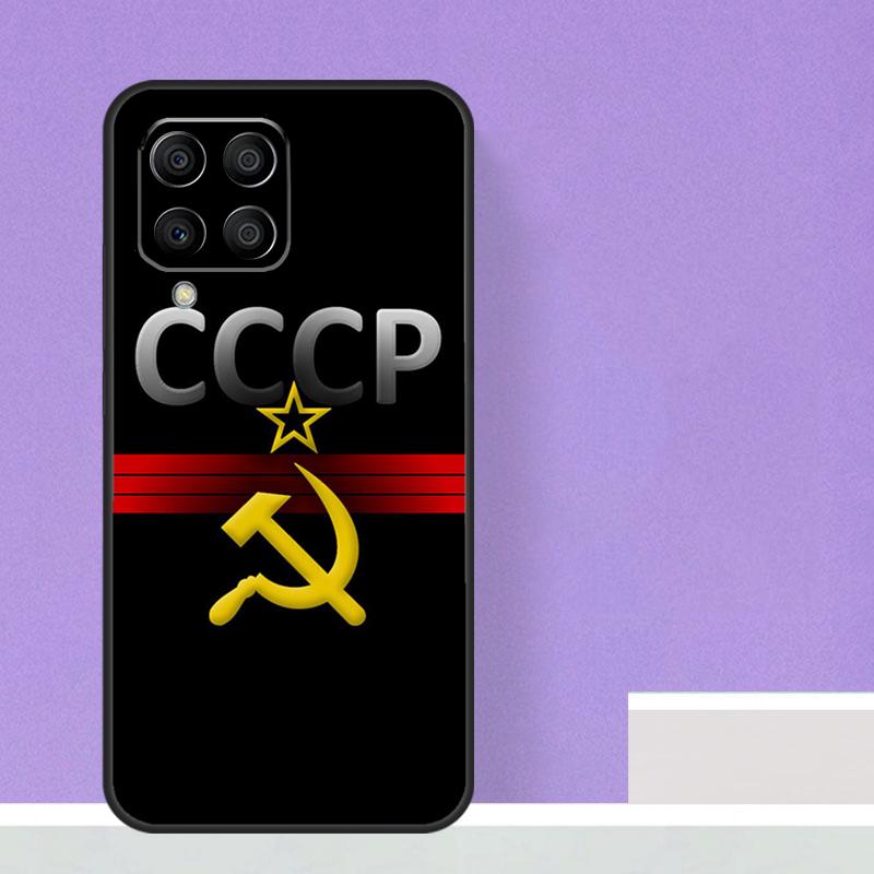 Флаг СССР Советский Союз для Samsung Galaxy M55 M15 M13 M33 M53 M20 M30s M31s M12 M32 M52 M11 M51 M14 M34 M54 чехол