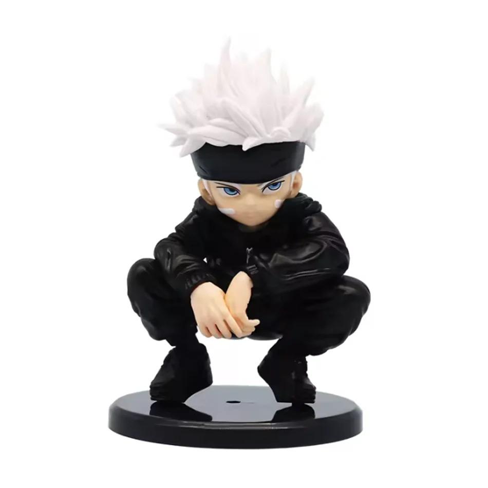 6 шт./комплект Фигурки Jujutsu Kaisen, Сатору Годжо Итадори Юдзи Аниме Фигурка Действия Коллекционная Модель Игрушки, Подарок на День Рождения для Фанатов