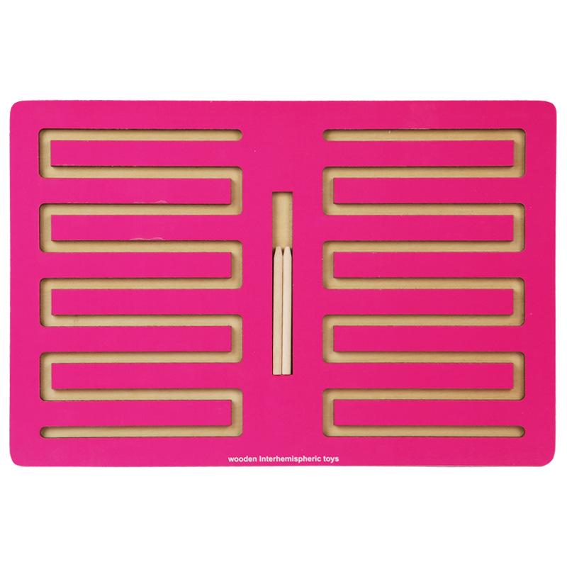 Деревянные крестики-нолики: Детская развивающая логическая игра для двух игроков