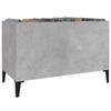 VidaXL Record Cabinet Concrete Grey 74.5x38x48 Cm Engineered Wood 831969