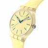 Swatch Часы New Gent BIOSOURCED CITRUS TILT SO29J102 Желтые