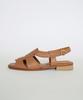 Heenn Open-Toe Fisherman Sandals. Terracotta