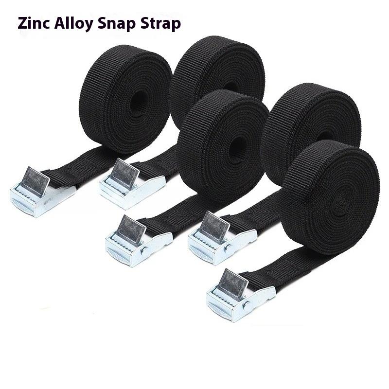 1M-5M Buckle Tie-Down Belt cargo straps for Car motorcycle bike With Metal Buckle Tow Rope Strong Ratchet Belt for Luggage Bag