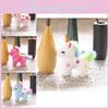 Подвеска Мягкая Игрушка Единорог с Наполнителем из ПП Хлопка для Украшения Сумки