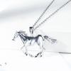 Women Animals Silver/Gold Jewelry Pendant Pony Necklace Horse Necklace Necklace