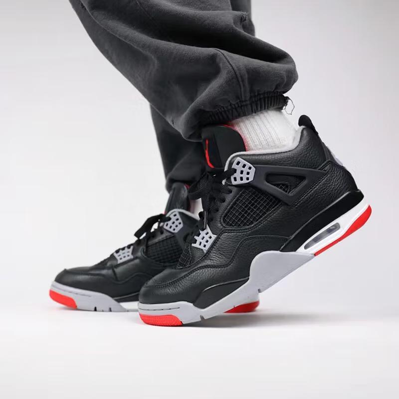 Air Jordan 4 Retro "Bred Reimagined" GS FQ8213-006