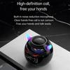 Portable BT5.1 Speaker with HIFI Sound Bass Boost and with Clock Alarm for Home Office Use