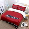 "Red Eagle with Stars Bedding Design" Print Bedding Set Duvet Cover Pillowcases (1* Duvet Cover 2* Pillowcases Do Not Include Comforter)
