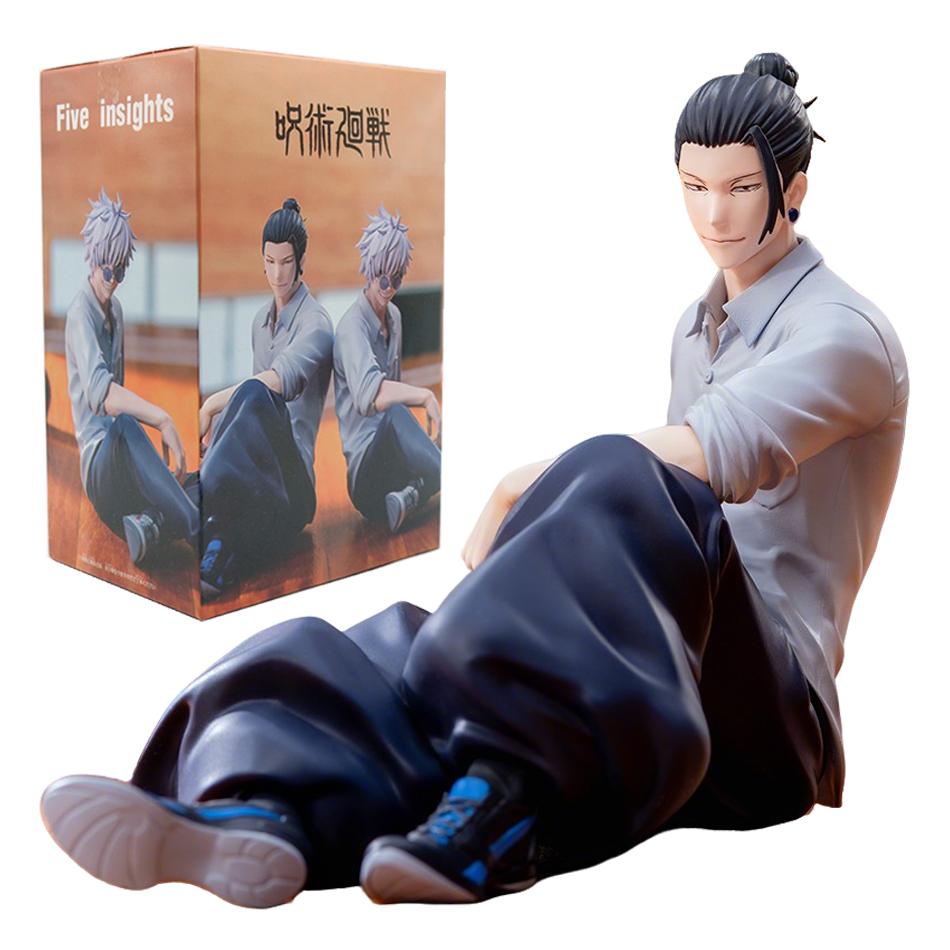 НОВИНКА В НАЛИЧИИ Jujutsu Kaisen 10см Годжо Сатору Гето Сугуру Фигурка Действия ПВХ Кавайные Игрушки Куклы Аниме Подарок на День Рождения