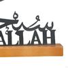 Ramadan Letter Sign Tabletop Decor Eid Decoration Gifts Metal Mubarak Table