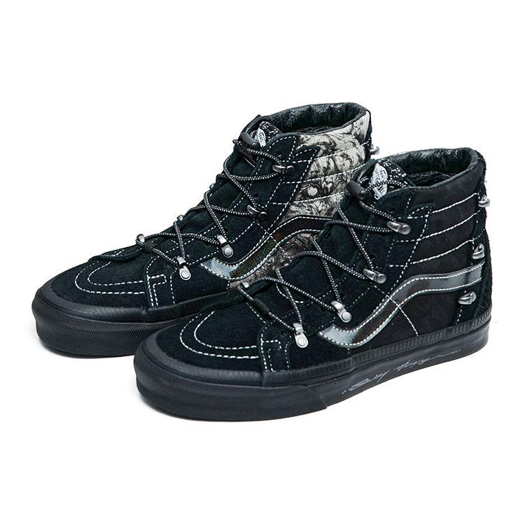 Vans HuaTunan × Sk8-Hi Echo DX Year of the Tiger Unisex Sneakers Black VN0A7Q5OBLK
