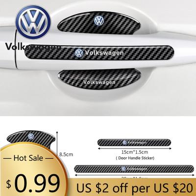 Для VOLKSWAGEN VW Защитная наклейка от столкновений на ручку двери из ПУ Для Volkswagen Golf 5 6 7 Charang Beetle Beetle Arteon L