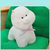 Stuffed Alpaca Animal Plush Toy Short Velvety Fur Kids Room Decor Doll Plush