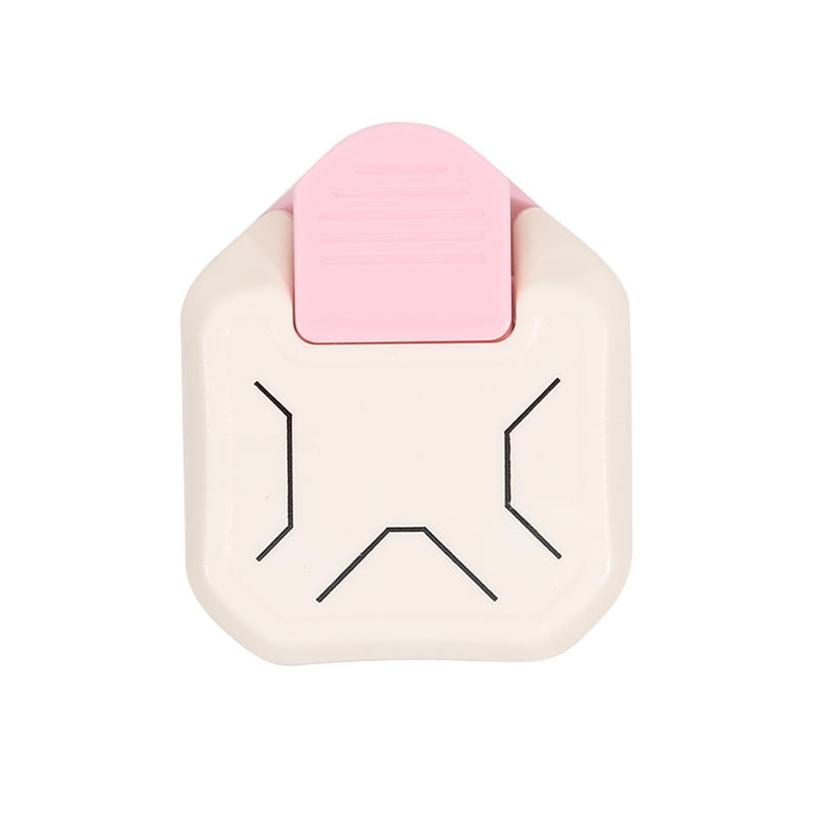 Пластиковый дырокол для скругления углов 3-в-1, инструмент для DIY проектов, дырокол, резак для изготовления открыток, скрапбукинга и фотокарточек, узорный резак для фото