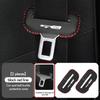 Car Seat Belt Buckle Clip Protector Anti-Scratch Seatbelt Plug Cover For KIA gt gtline Xline ceed Forte RIO STINGER Seltos K3 K4 JM7