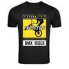 Графическая футболка с изображением райдера BMX Freestyle из Бруклина