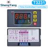 TZT AC 110V 220V T3231 Цифровое реле времени со светодиодным дисплеем Циклический таймер Управляющий переключатель Регулируемое реле времени Задержка времени