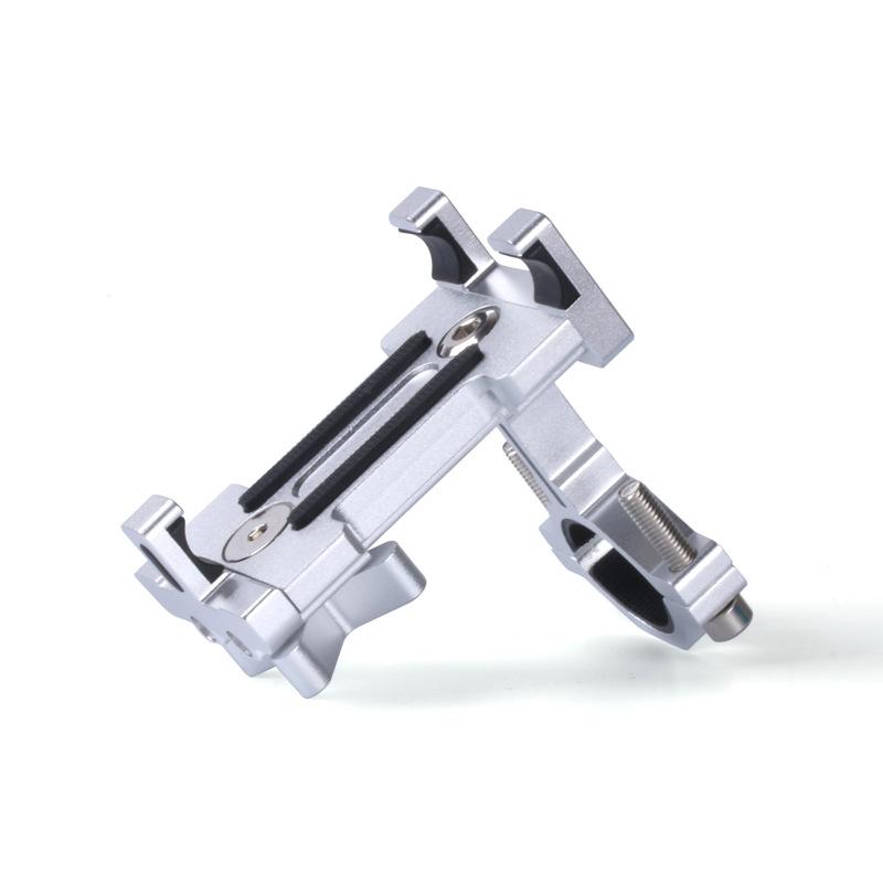 Мотоциклетный держатель для телефона из алюминиевого сплава, нескользящее крепление для велосипеда, GPS, универсальный зажим, аксессуары для велосипеда