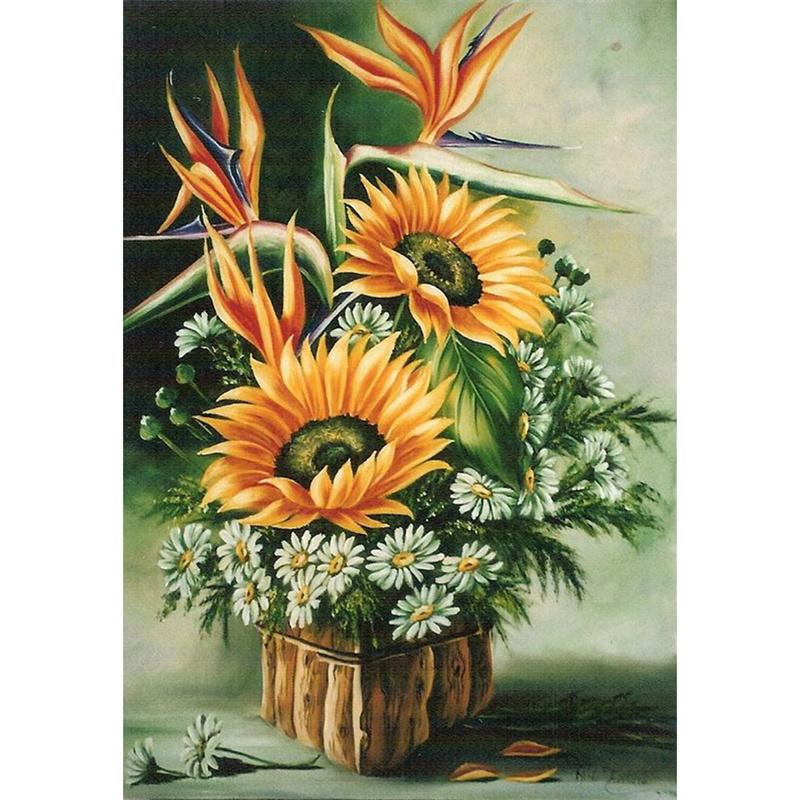 Diamond Painting Passionate Diy 5d Pretty Flower Diamond Embroidery Cross Stitch Kit Rhinestone Mosaic Home Decor