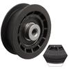 Mower Single Slot Black Pulley Lawn Mower Flat Idler Pulley Lawn Mower Idler Pulley For 15280 106-2176 Lawn Mower
