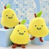 Плюшевая игрушка Груша: Детская кукла-фрукт для декора