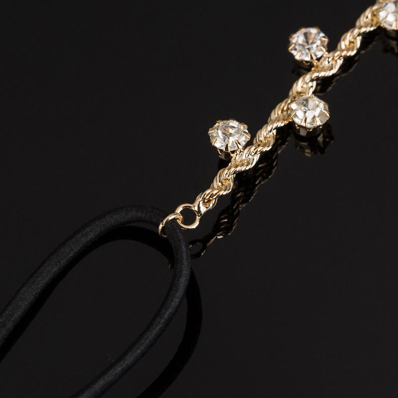 Ladies Hair Accessories Crystal Chain Charms Head Bands Women Jewelry Wedding Bridal Hair Jewelry