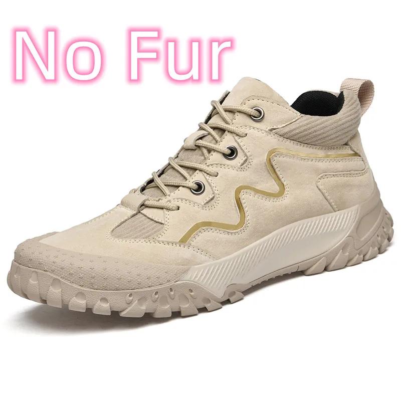 Модная зимняя мужская обувь, мужские удобные ботинки для хайкинга, из натуральной кожи, мужские ботильоны, высокое качество, на шнуровке, деловая обувь для ходьбы