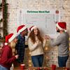 Thanksgiving Christmas Word Search Poster 31.5x20in Wall Game Giant Christmas Activity Poster for Families Christmas Game