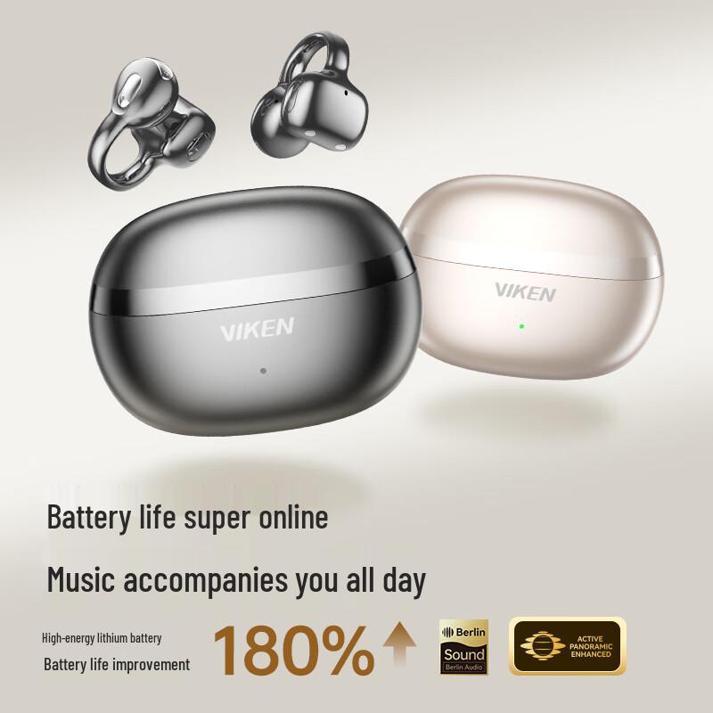 Viken P9s Pro AI Clip-On Bluetooth Earbuds