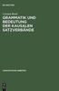 Книга Grammatik Und Bedeutung Der Kausalen Satzverbande : Because, As, Since Und for Im Schriftsprachlichen Englisch : 368