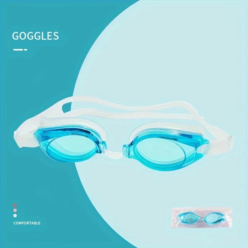 Очки для плавания унисекс профессиональные водонепроницаемые противотуманные очки для плавания с защитой от ультрафиолета для взрослых мужчин женщин детей