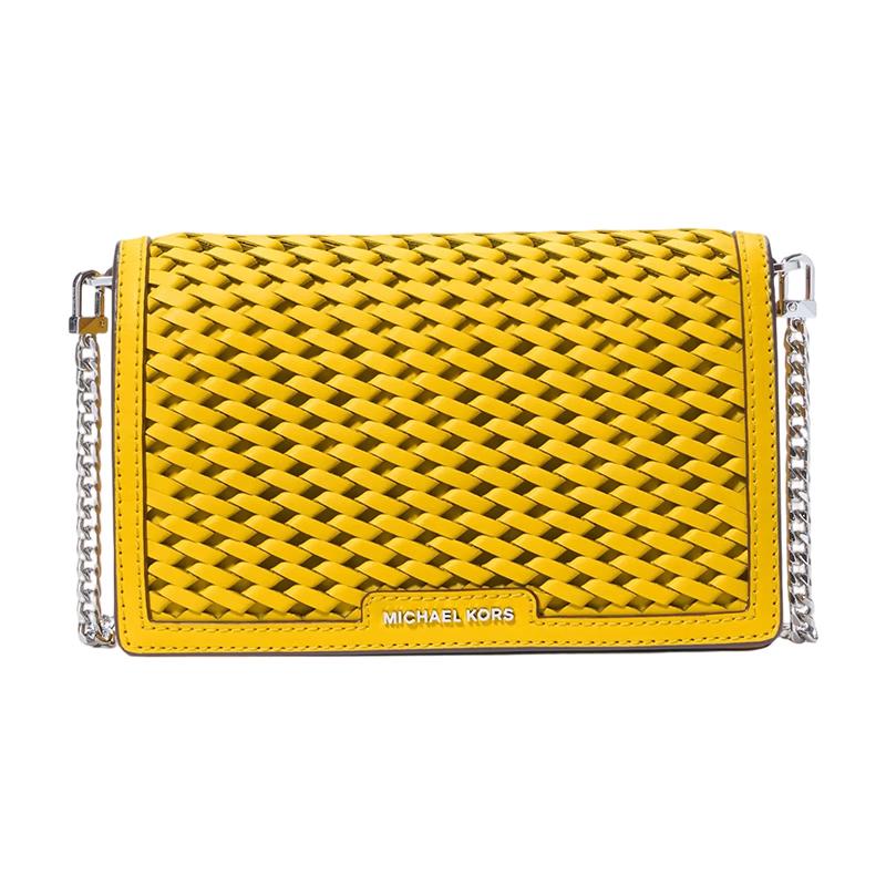 Michael Kors Сумка через плечо JET SET с плетеной текстурой