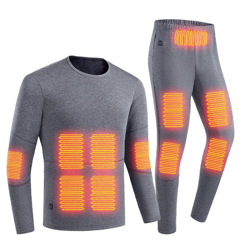 Зимняя одежда с подогревом всего тела от USB для мужчин и женщин - 28 зон нагрева